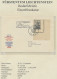 Delcampe - Liechtenstein: 1912/1959, Umfangreiche Sammlung Mit Ca. 640 Belegen, Mit Einfach - Collections