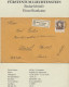 Delcampe - Liechtenstein: 1912/1959, Umfangreiche Sammlung Mit Ca. 640 Belegen, Mit Einfach - Collections