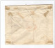 LETTRE 4 PORTS SANS TIMBRE TAXEE A 1,20 F (N°17 ET 22) - 1859-1959 Brieven & Documenten