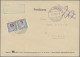 Liechtenstein - Portomarken: 1941/1954, Lot Mit 18 Unfrankierten Belegen Meist A - Strafportzegels