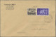 Delcampe - Luxembourg: 1946/1963, Lot Of 20 Covers/cards, Mainly Commercial Mail To Germany - Briefe U. Dokumente