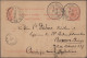 Luxembourg - Postal Stationery: 1885/1916, Lot Of Seven Used Stationery Cards, A - Interi Postali