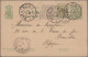 Delcampe - Luxembourg - Postal Stationery: 1885/1916, Lot Of Seven Used Stationery Cards, A - Entiers Postaux