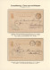 Delcampe - Luxembourg - Post Marks: 1875-1900 (ca.), Stempel-Sammlung "Gross-Gold" Hervorra - Máquinas Franqueo (EMA)