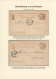 Delcampe - Luxembourg - Post Marks: 1875-1900 (ca.), Stempel-Sammlung "Gross-Gold" Hervorra - Máquinas Franqueo (EMA)