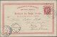 Norway - Postal Stationery: 1877/1903, Group Of Four Commercially Used Stationer - Entiers Postaux