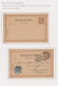 Delcampe - Österreich - Ganzsachen: 1890-1898, Franz-Josef, Postkarten 2 Kr. Braun Inkl. Fe - Andere & Zonder Classificatie