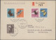 Delcampe - Schweiz: 1937/1959, Saubere Sammlung Von 34 Belegen, Meist FDCs, Mit Ausschließl - Verzamelingen