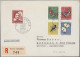 Delcampe - Schweiz: 1937/1959, Saubere Sammlung Von 34 Belegen, Meist FDCs, Mit Ausschließl - Verzamelingen