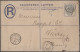 Nachlässe: 1860er-1960er Jahre (ca.): Ein Karton Mit Mehreren Hundert Briefen, P - Vrac (min 1000 Timbres)