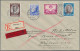 Nachlässe: 1901 - 1943, Kleiner Posten Von 6 Briefen Und Einer Karte, Dabei Offi - Vrac (min 1000 Timbres)