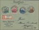 Delcampe - Nachlässe: 1880/1932, DEUTSCHLAND, Nachlassposten Mit Briefen, Karten, Ansichtsk - Vrac (min 1000 Timbres)