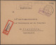 Delcampe - Alliierte Besetzung - Gebühr Bezahlt: 1945/1946, Sammlung Von Ca. 100 Bedarfsbri - Altri & Non Classificati
