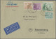 Berlin: 1949/1951, Partie Von Neun Briefen/Karten, Teils Etwas Beförderungsspure - Lettres & Documents