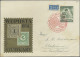 Delcampe - Berlin: 1949/1957, Partie Von Elf Belegen (plus Einer Vorderseite), Dabei Zwei E - Lettres & Documents