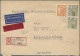 Delcampe - Berlin: 1952/1967, Partie Von Ca. 121 Bedarfs-Briefen Und -Karten, Alle Mit Auss - Lettres & Documents