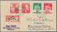 Delcampe - Bizone: 1948/49, Interessanter Posten Von 28 Belegen Mit Einzel-, Mehrfach- Und - Andere & Zonder Classificatie