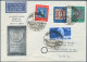 Bundesrepublik Deutschland: 1949/60, Nettes Konvolut Von 17 Mischfrankaturen, Da - Verzamelingen