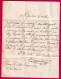 CURSIVE 72 ABLIS SEINE ET OISE + PP T12 RAMBOUILLET POUR BROU EURE ET LOIRE 1837 LETTRE - 1801-1848: Precursors XIX