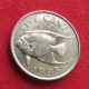 Bermuda 5 Five Cents 1995 KM# 45 Lt 1173  Bermudes Bermudas - Bermuda