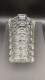 Delcampe - SKLO UNION LIBOCHOVICE Vase Cristal De Bohême 1950 Ht 18cm  #240069 - Vases
