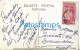 229285 PORTUGAL LISBOA P. RESTAURANTES VIEW PARTIAL & TRAMWAY CIRCULATED TO ARGENTINA  POSTAL POSTCARD - Andere & Zonder Classificatie
