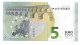(Billets). 5 Euros 2013 Serie WA, W002H6 Signature 3 Mario Draghi N° WA 4624826851 UNC - 5 Euro