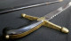 Delcampe - Antique Épée Napoléonienne Ingénieur Pionnier Allemand Sawback Sword 'Putch Sohn' & Fourreau - Armes Blanches