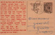 India Postal Stationery Ashoka 6p  - Cartes Postales