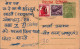 India Postal Stationery Ashoka 10p Plane - Cartes Postales