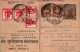 India Postal Stationery Ashoka 6p To Jaipur - Cartes Postales
