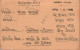 India Postal Stationery Ashoka 10p To New Delhi - Cartes Postales