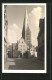 Foto-AK Lübeck, Strassenpartie Mit Kirche  - Lübeck