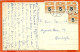 DK148_*    PARTI Fra LYNGSAA  * SENT With AUGMENTED VALUE PROVISORIE 5 ØRE On 4 STAMPS 1959 - Collections