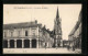 CPA Mondoubleau, La Mairie Et L`Eglise  - Other & Unclassified