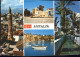 71842111 Antalya Segelboot Denkmal Palme Teilansicht Antalya - Türkei