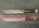 Delcampe - COUTEAU KINFOLKS 1940 TRAIL MAKER 12 POUCES - Armes Blanches