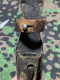 Delcampe - Baïonnette Mauser K98 Originale Allemande De La Seconde Guerre Mondiale, Datée De 1941 Avec Grenouille En Cuir, Seconde - Armes Blanches