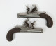 Delcampe - Pair Of Regency Flintlock Pocket Pistols - Armas De Colección