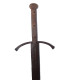 Choice Iron Long Sword With Crescent Guard And Pommel - Blankwaffen