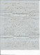 Brief Von Hamburg 1852 Nach Frankreich, Seltener Th. &T Stempel - Cartas & Documentos