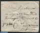 Netherlands 1801 Folding Cover From S-Gravenhage To Boxmeer, Postal History - ...-1852 Precursores