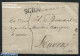Netherlands 1817 Folding Letter From S-Gravenhage To Leuven, Militaire Transporten Te Water, Postal History - ...-1852 Precursores