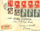 Netherlands 1936 Registered Letter From Amsterdam To London, Postal History - Lettres & Documents
