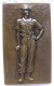 Medaille En Bronze Marechal LECLERC De HAUTECLOCQUE 1947, Par Georges GUIRAUD - D’apres L’œuvre De E. Jonchere - Sonstige & Ohne Zuordnung