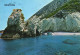 SKIATHOS, LALARIA STRAND, BOAT, MOUNTAIN, GREECE, POSTCARD - Griechenland