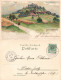 68 Lichtenberg Illustration F. Hoch CPA + Timbre Reich Cachet 1899 Lithographie , Village église - Other & Unclassified