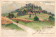 68 Lichtenberg Illustration F. Hoch CPA + Timbre Reich Cachet 1899 Lithographie , Village église - Other & Unclassified