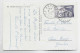 N° 979 SEUL CARTE C. PERLE BOGEVE 8.6.1955 HTE SAVOIE POUR CHENE BOURG GENEVE SUISSE TARIF FRONTALIER - 1921-1960: Période Moderne