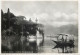 Postcard Italy Como Lake Punta Balbianello Rowboat - Otros & Sin Clasificación